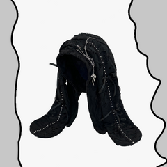 Dark Punk Chain Long Ear Hat