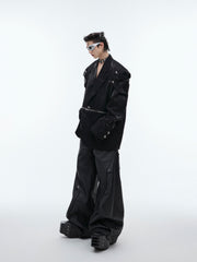 【24s Oct.】Liquid Glossy Outerwear Blazer ArtsKoreanMan