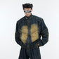 【24s January.】3D Relief Design Deconstructed Denim Suit ArtsKoreanMan