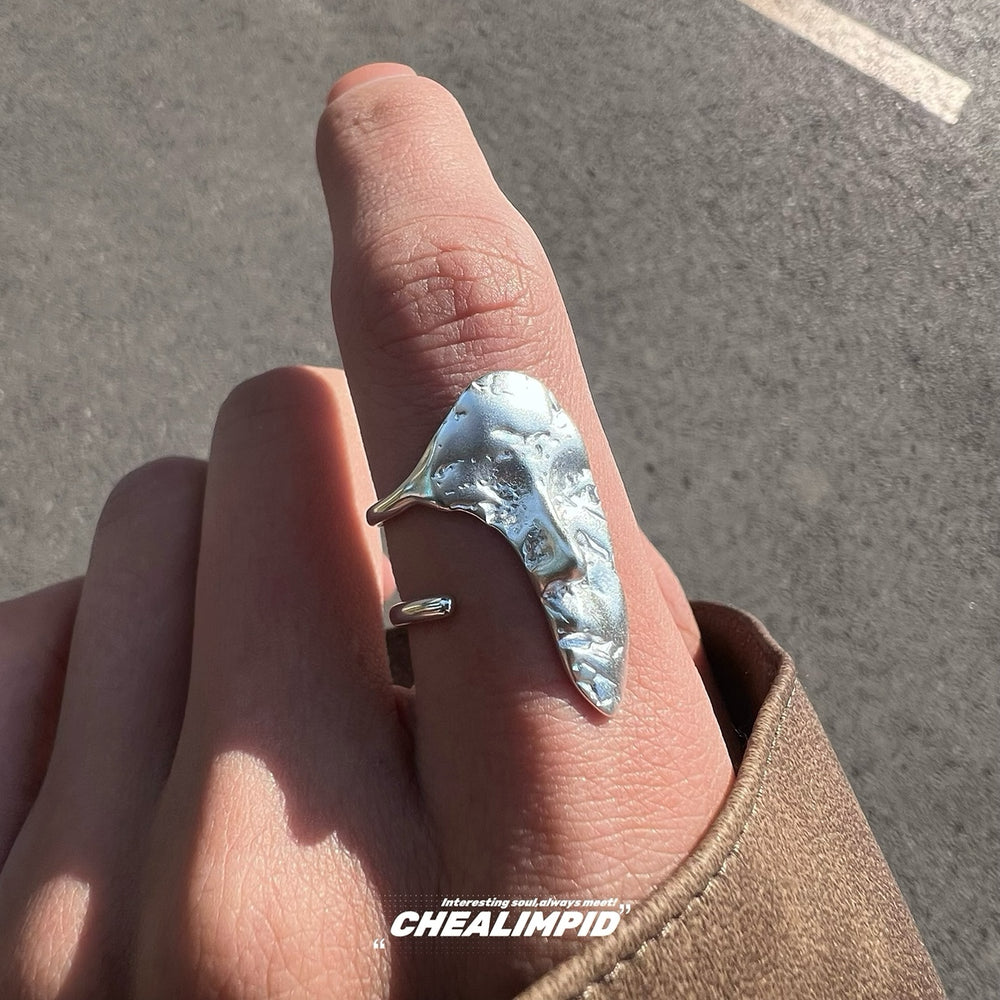 Simple Vintage Mask Face Ring ArtsKoreanMan