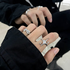 Minimalist Neutral Style Personalized Ring ArtsKoreanMan