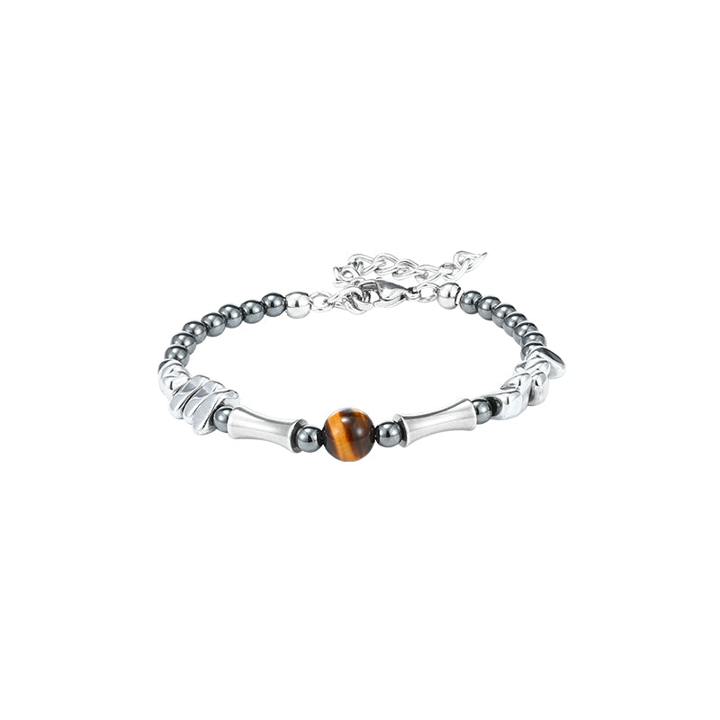 Tiger's Eye Beaded Bracelet