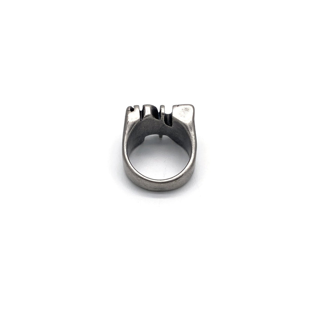 Trendy Street Ancient Silver Ring ArtsKoreanMan