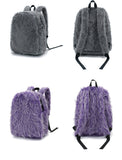 Plush Tassel Versatile Colorful Backpack