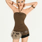 Retro Gypsy Rivet Plush Belt