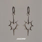 Thorn Hollow Heart Earrings