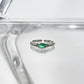 Oasis Series Gemstone Adjustable Ring