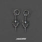 Thorn Hollow Heart Earrings