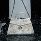 3D Relief Light Luxury Handbag Crossbody Bag