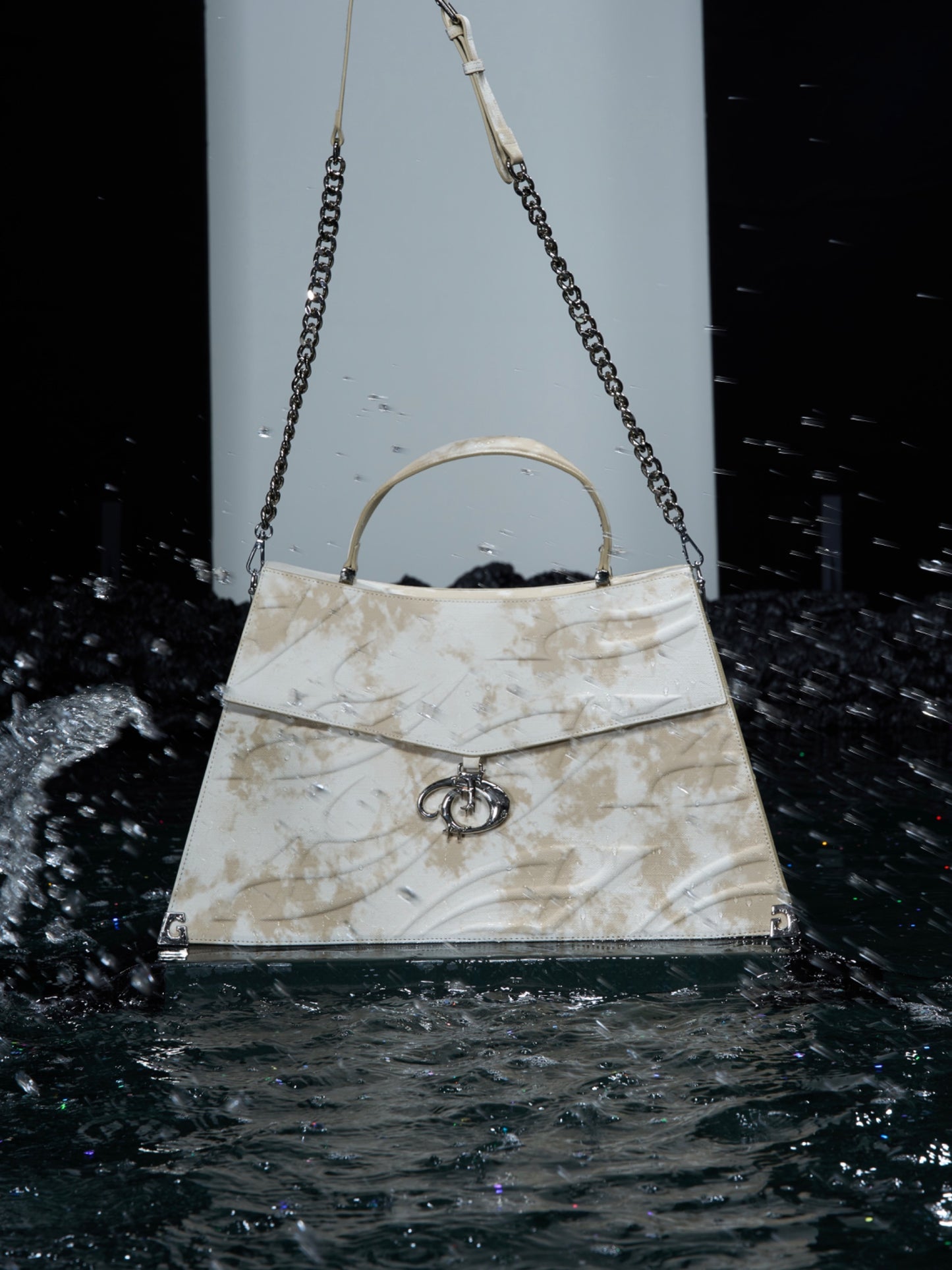 3D Relief Light Luxury Handbag Crossbody Bag