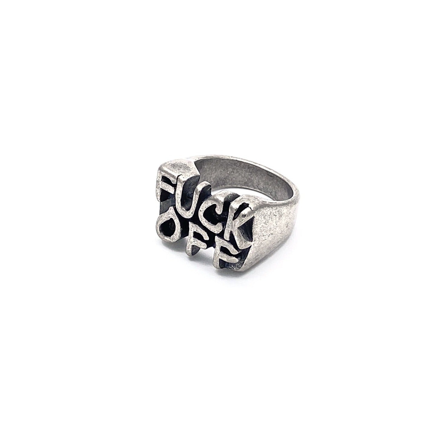 Trendy Street Ancient Silver Ring