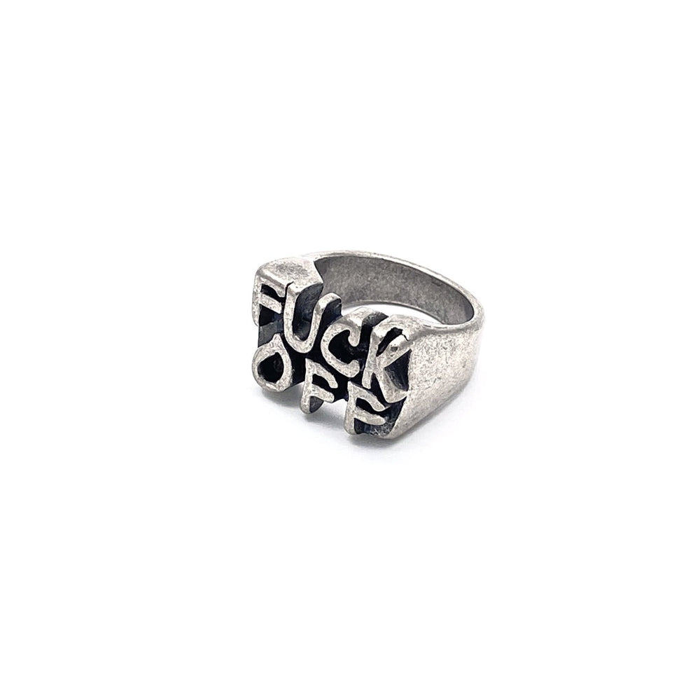 Trendy Street Ancient Silver Ring ArtsKoreanMan