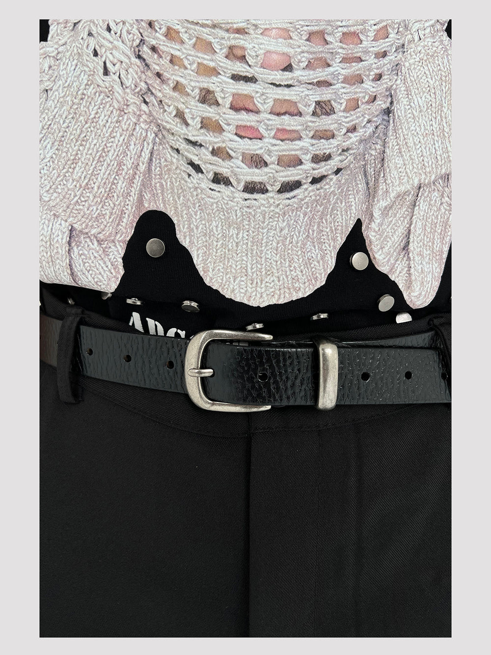 Niche Metal Buckle Belt ArtsKoreanMan