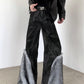 【25s Oct.】Vintage patchwork mink jeans