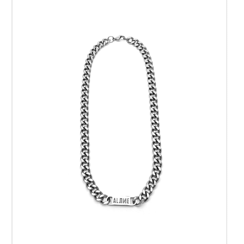 Trendy Letters Cuban Titanium Steel Necklace ArtsKoreanMan