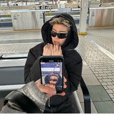 Pentagram Pattern Y2K Punk Sunglasses ArtsKoreanMan