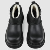 Fashionable and Warm Thick-soled Snow Boots ArtsKoreanMan