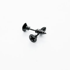 Long Screw Shape Earrings