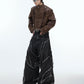 【24s Aug.】Washed Distressed Raw Edge Paneled Silhouette Jeans ArtsKoreanMan