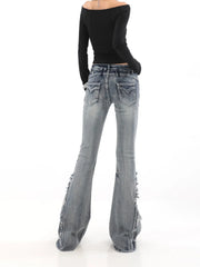 【23s July.】Low Rise Flared Jeans ArtsKoreanMan