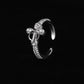 Wrapped Zirconia Vintage Rings