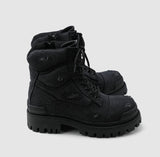 Retro Distressed Platform Martin Boots