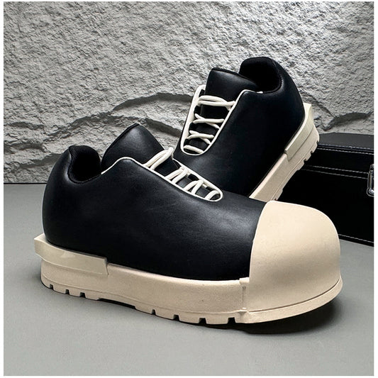 High Street Mickey Big Toe Casual Thick-soled Shoes ArtsKoreanMan