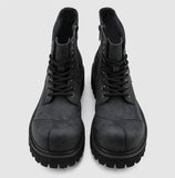 Deconstructed Thick-soled Martin Boots ArtsKoreanMan