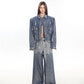 【24s Dec.】Liquid Washed Distressed Denim Suit ArtsKoreanMan