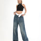 【23s July.】High-rise Straight-leg Jeans