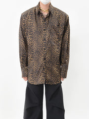 【24s Nov.】Versatile Leopard Print Shirt ArtsKoreanMan