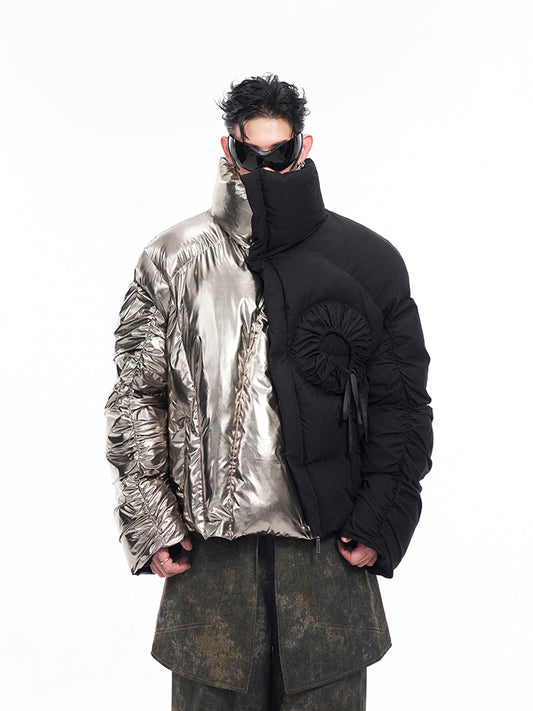 【25s Jan.】Shiny Cotton Puffer Jacket Men