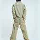 【23s September.】Distressed Denim Jacket + Washed Jeans Set