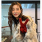 【24s Nov.】Leopard Plush Faux Fur Coat（Girls) ArtsKoreanMan