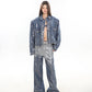 【24s Dec.】Liquid Washed Distressed Denim Suit ArtsKoreanMan