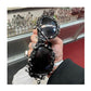 Punk Rivet Metal Color Frame Sunglasses
