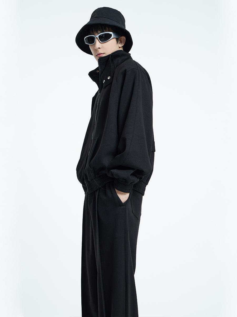 【23s September.】Simple Casual Trousers Top Sports Suit -M