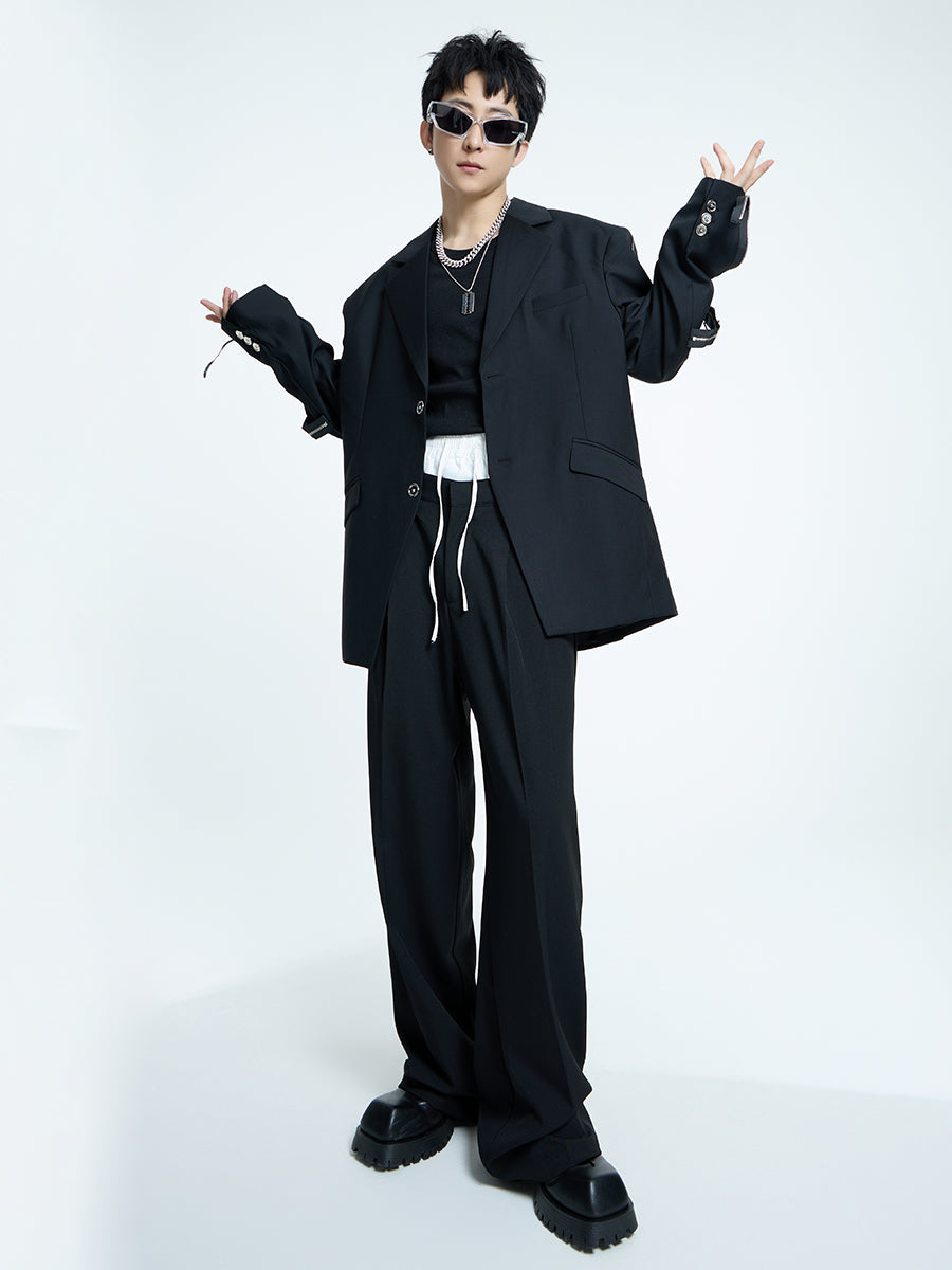 【23s September.】Metallic Embellished Blazer-L ArtsKoreanMan