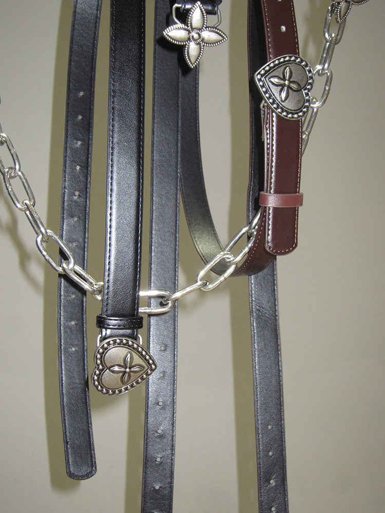 Cross Heart Metal Belt ArtsKoreanMan