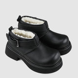 Fashionable and Warm Thick-soled Snow Boots ArtsKoreanMan