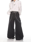 【24s Oct.】Small Design Flared Zipper Trousers ArtsKoreanMan