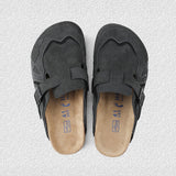 Top layer cowhide and cork Birkenstocks Shoes ArtsKoreanMan