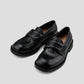Elegant Minimalist Leather Loafers