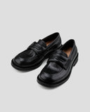 Elegant Minimalist Leather Loafers
