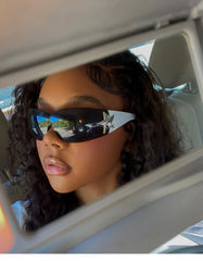 Pentagram Pattern Y2K Punk Sunglasses ArtsKoreanMan