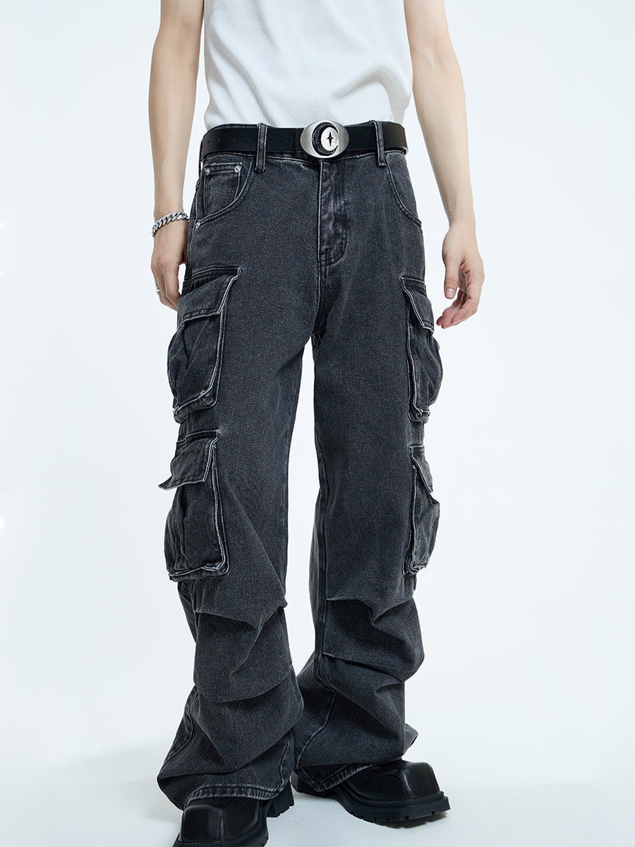 【23s September.】Oversized Mid-rise Jeans -L ArtsKoreanMan