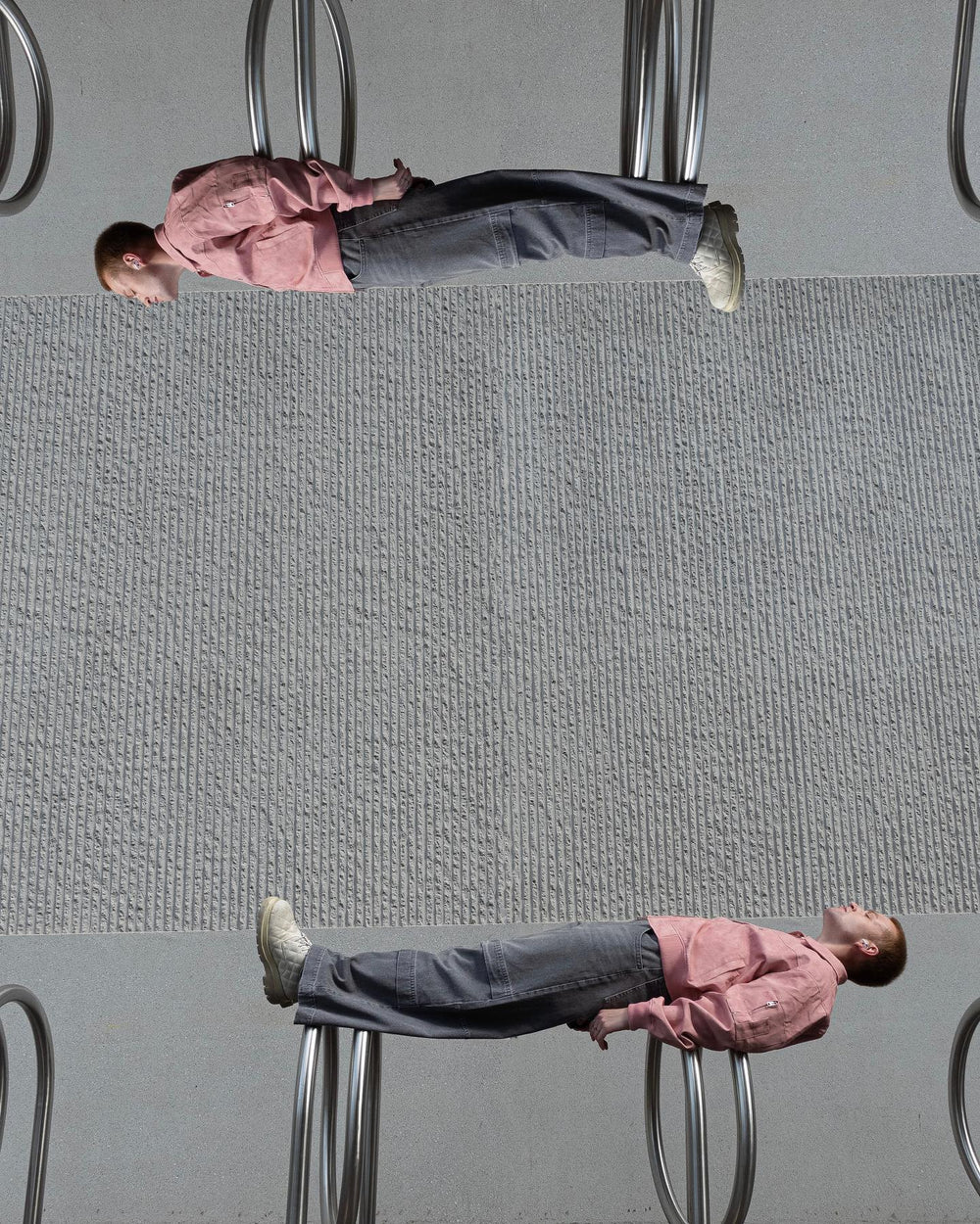 【23s August】Gradient Shoulder Pad Jacket ArtsKoreanMan