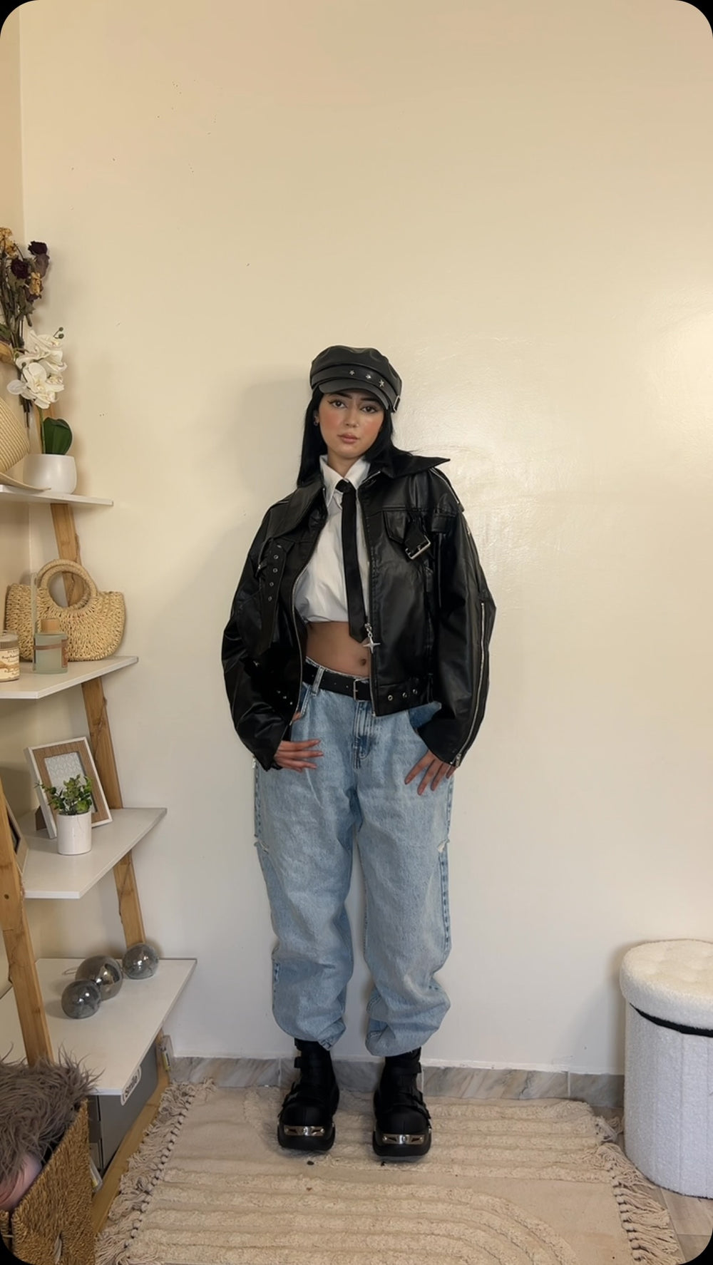 Metal Punk Round Toe Martin Boots ArtsKoreanMan