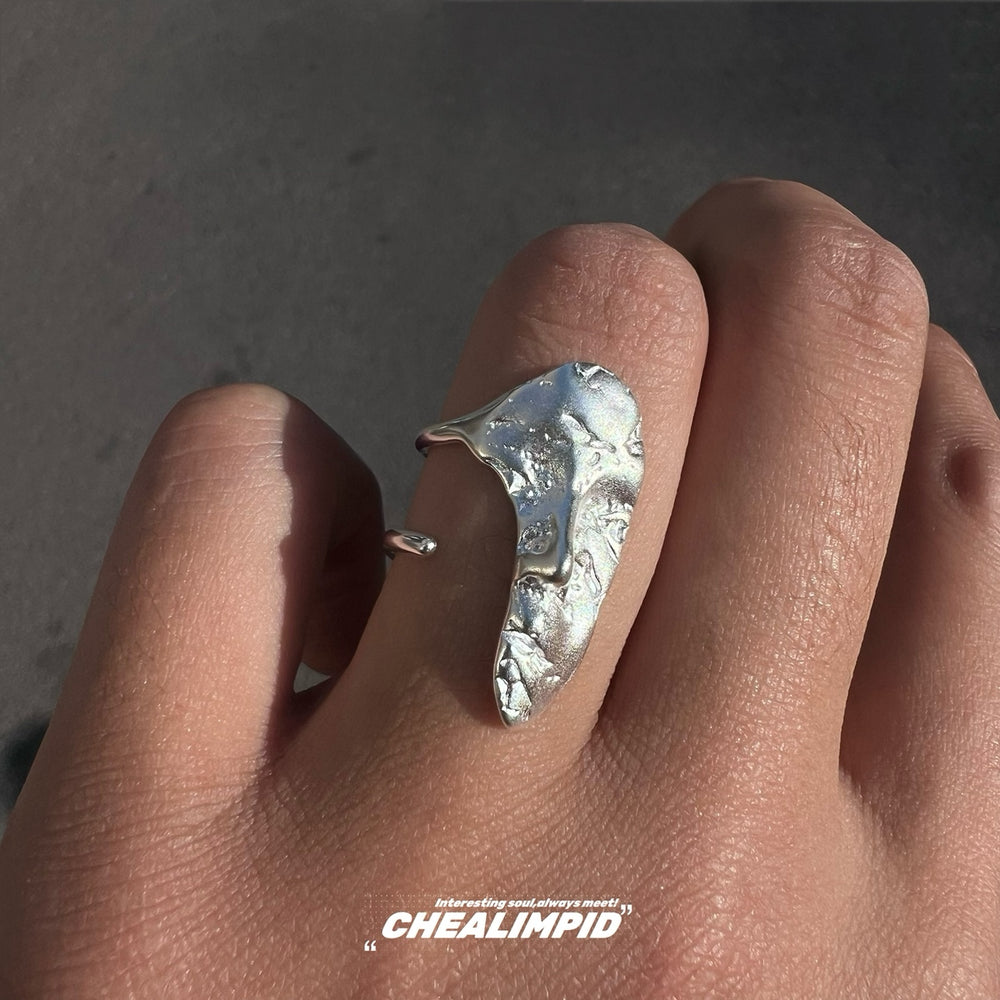 Simple Vintage Mask Face Ring ArtsKoreanMan