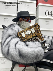 Leopard Print Shoulder Bag